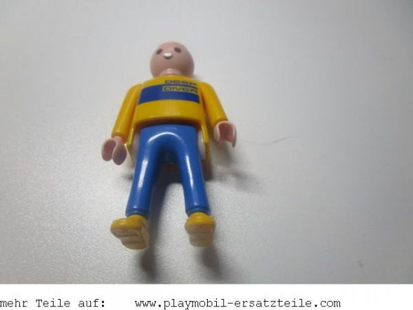 Figur Mann modern Turnschuhe 01 gelb