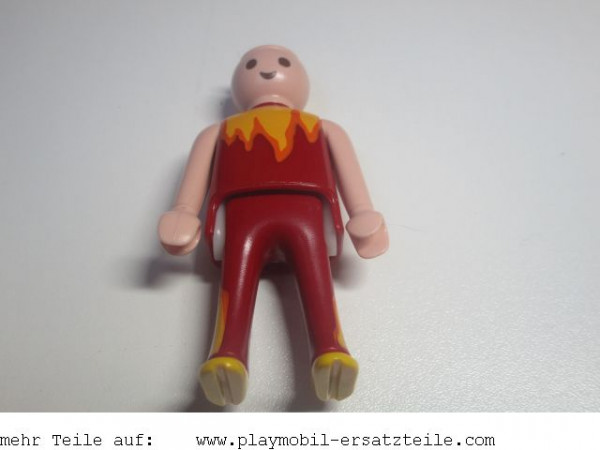 Figur Mann modern Halbschuhe gelb