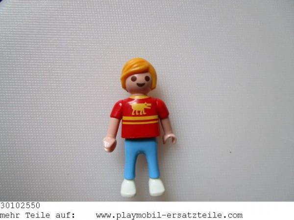 Figur Junge Halbschuhe weiß
